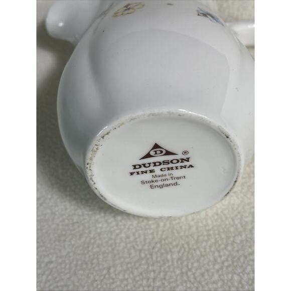 Dudson Fine China - Floral Creamer / Pitcher - Picture 4 of 7